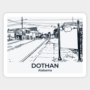 Dothan - Alabama Sticker